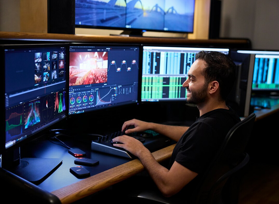 video editing workstation